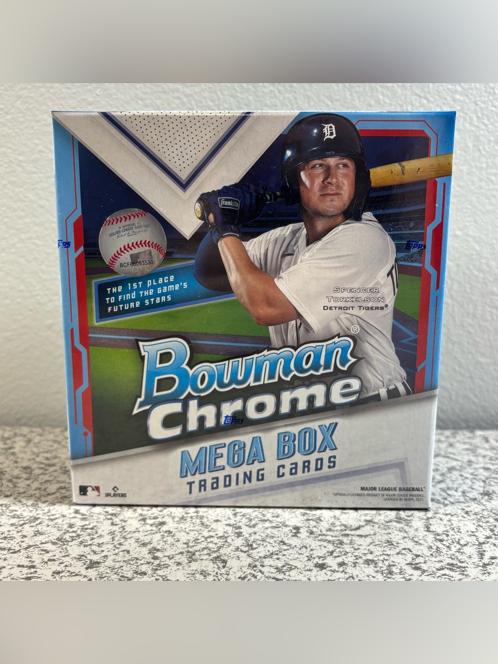 2021 Bowman Chrome MLB Baseball Factory Sealed Mega Box New
